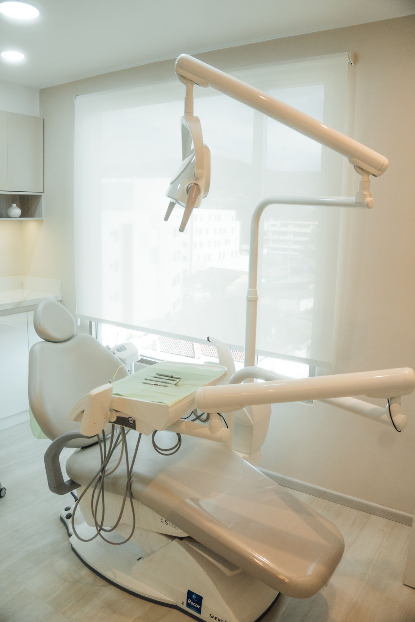 The treatment studio